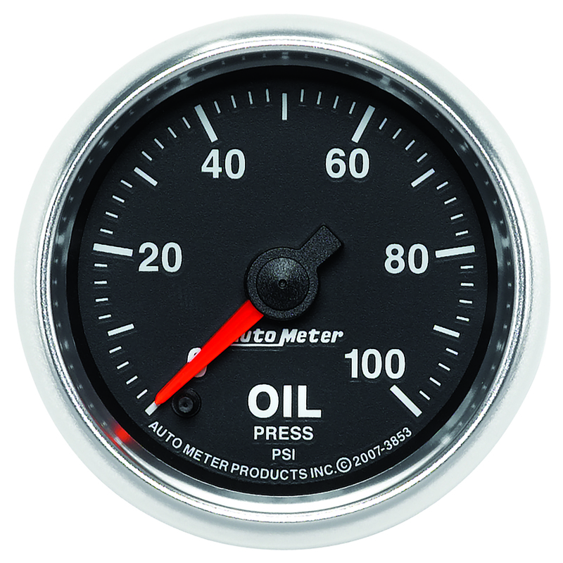 Engine Oil Pressure Gauge - 3853